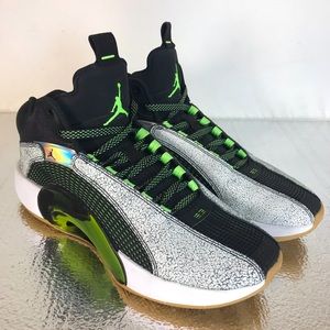 Men’s Nike Air Jordan Xxxv Zion Williamson 35 Bayou Boys Sneaker. Size 10